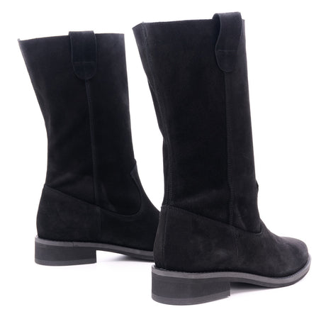 Bosccolo Womens Boots - Black Nubuck