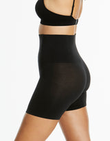 Ambra Soft Fusion Hi Waist Short - Black