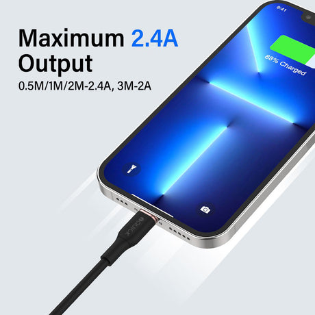 iQuick Type-C USB to Apple Pin Charging Data Sync Charge Cable 2.4A 2m - White