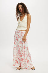 Cotton On Women's Kaia Textured Halter - Lemon Icing