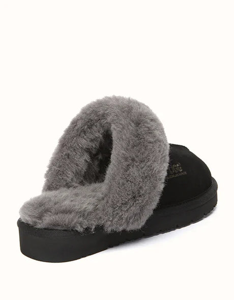 Muffin Slipper in Black