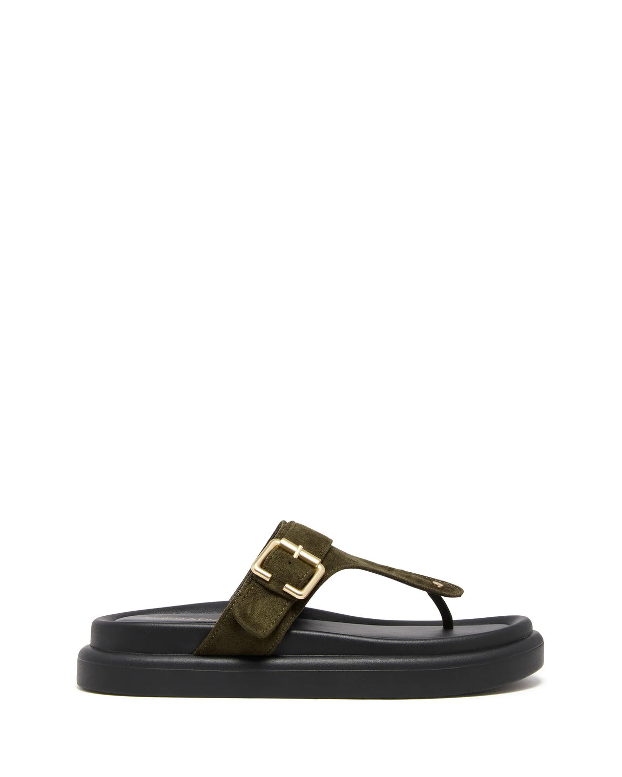 Therapy Palloma Khaki Microsuede