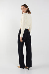 Madison The Label Lucy Knit Cardigan - Cream