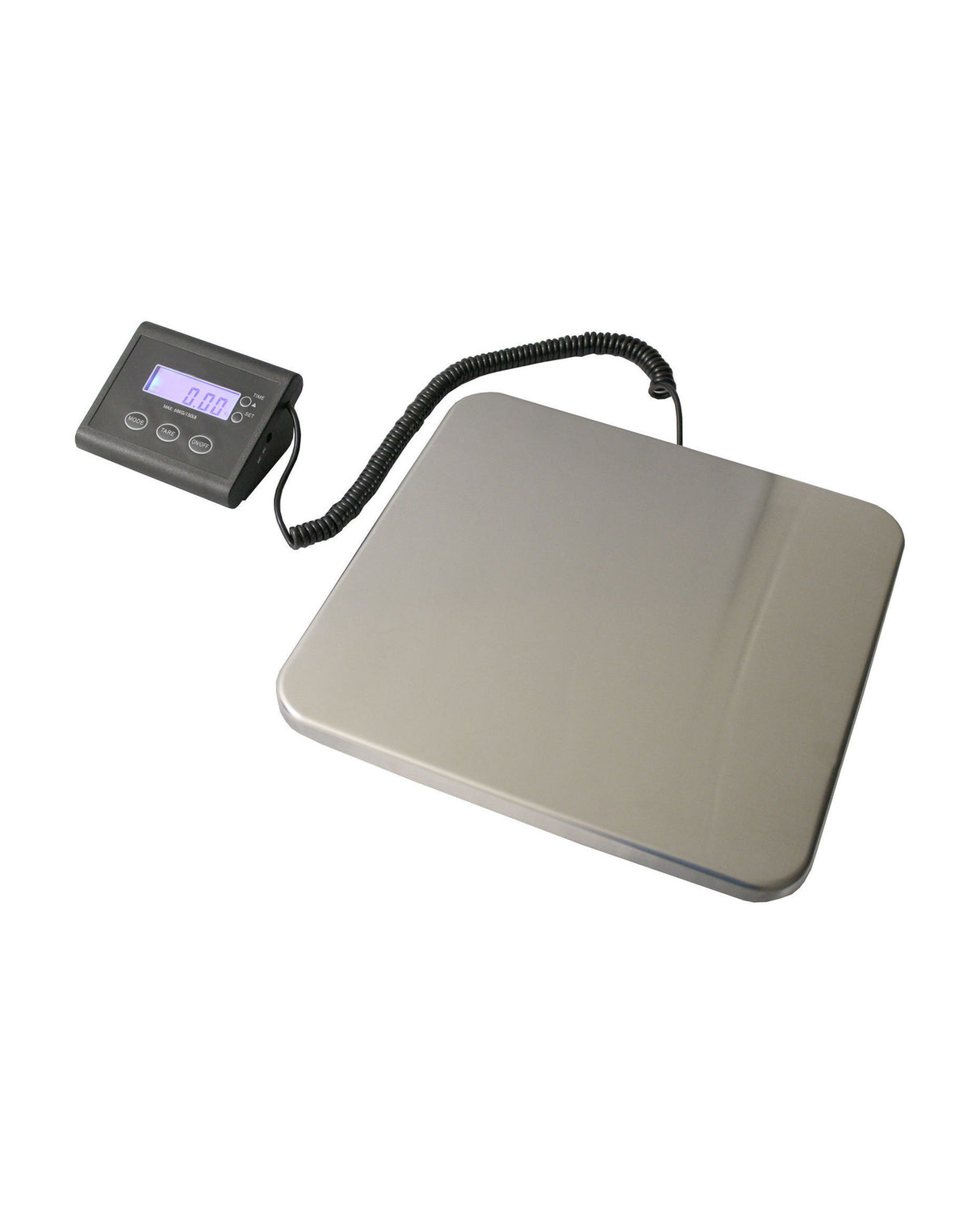 TODO 68Kg (150Lb) Digital Postal Scale W/ Blue Backlit Lcd Display 50G Graduation