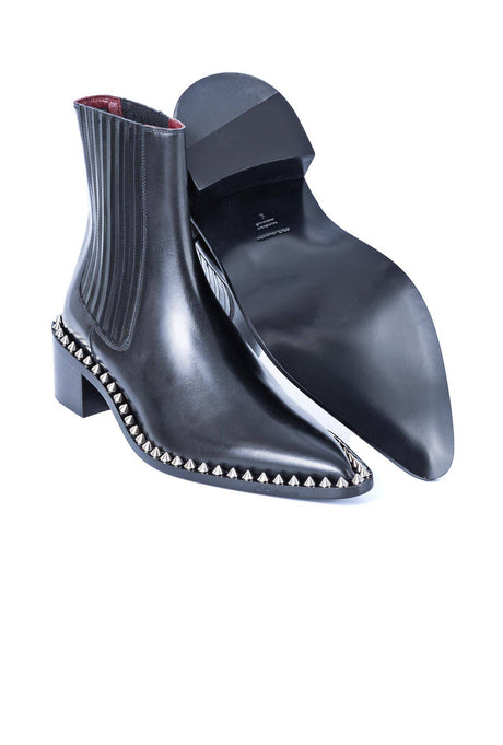 Dolce & Gabbana Men Tacks Applications Booties