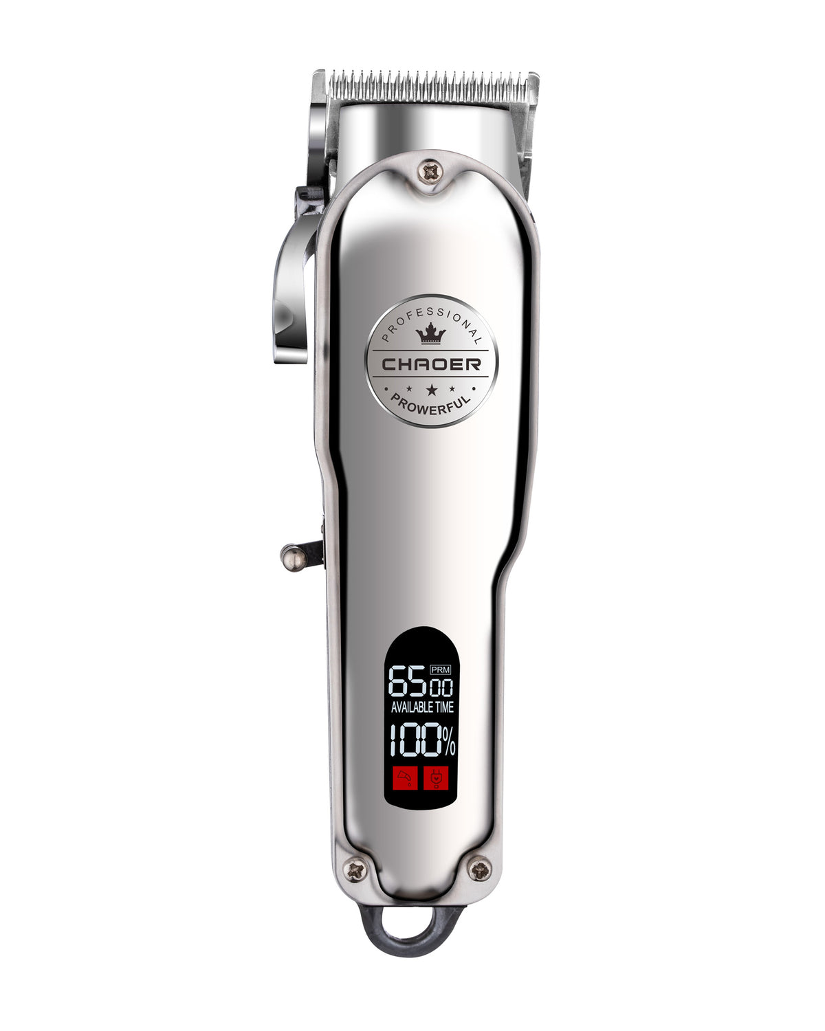 TODO Cordless Hair Clipper Beard Trimmer 3.7V 2000mAh Stainless Steel Blade USB Charge