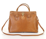 Bosccolo Tote - Croco Camel