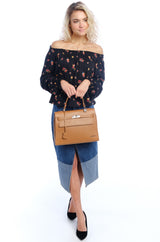 Bosccolo Handbag - Camel