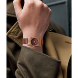 Ted Baker Womens Ottolee Rosegold Bordeaux Leather