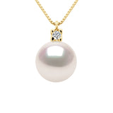 Necklace Jewelry Diamonds 0,03 Cts - Longueur 18 cm