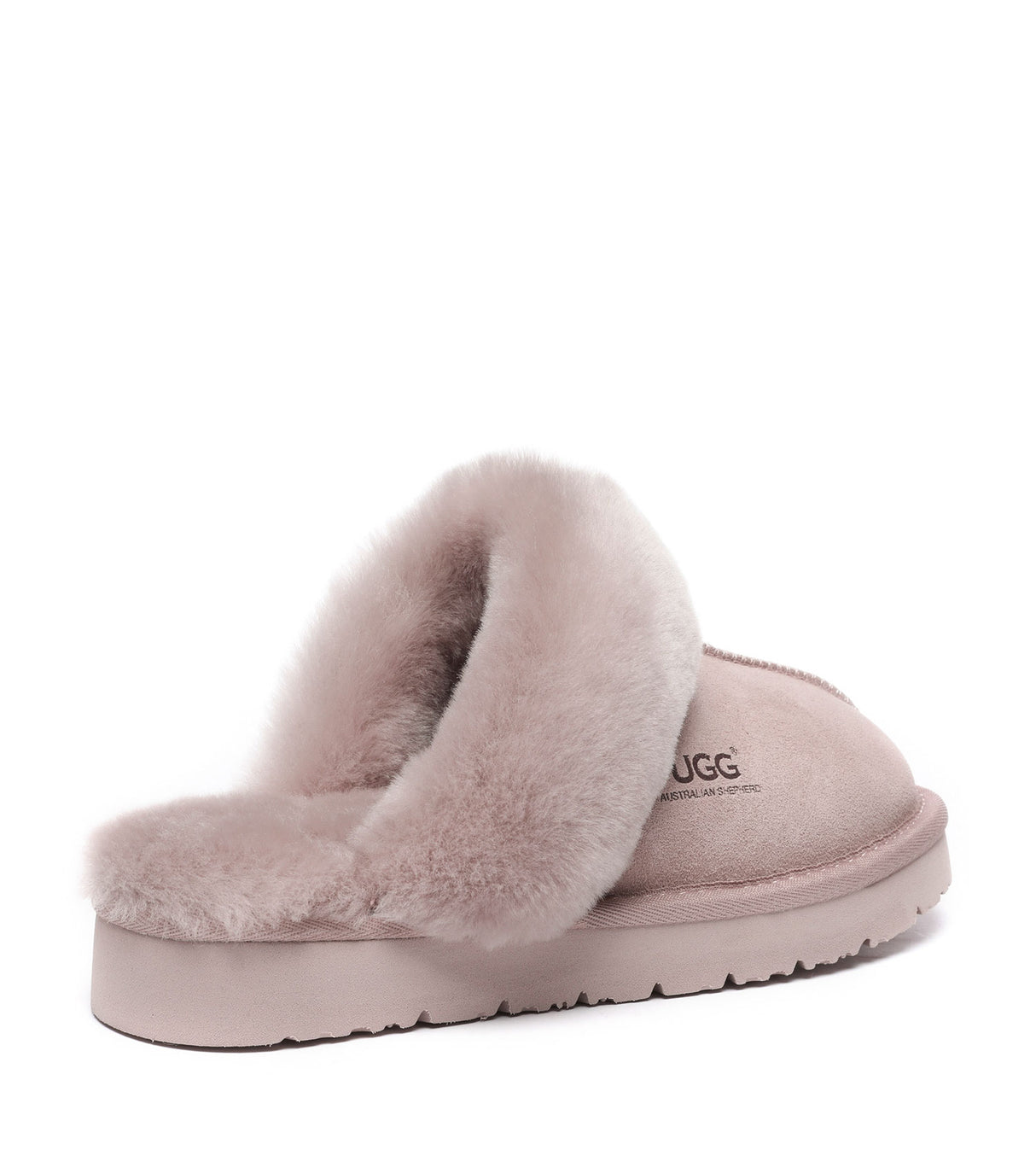 Australian Shepherd UGG Muffin Slipper Special - Dawn Pink