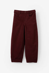 Cotton On Kids Girls Charlie Barrel Leg Pant - Bordeaux