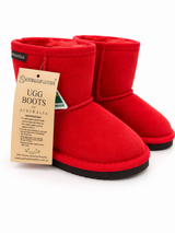 Australian Leather Ugg Kids Classic Mini - Tomato - AU8