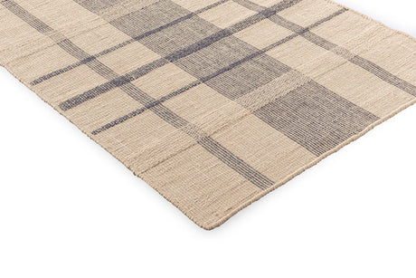 Brink & Campman Zona Denim Check 497408 Runner Outdoor Rug