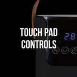 Pursonic Touch Screen Tower Heater - Black