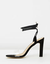Therapy Balboa Black Imit Kid Suede