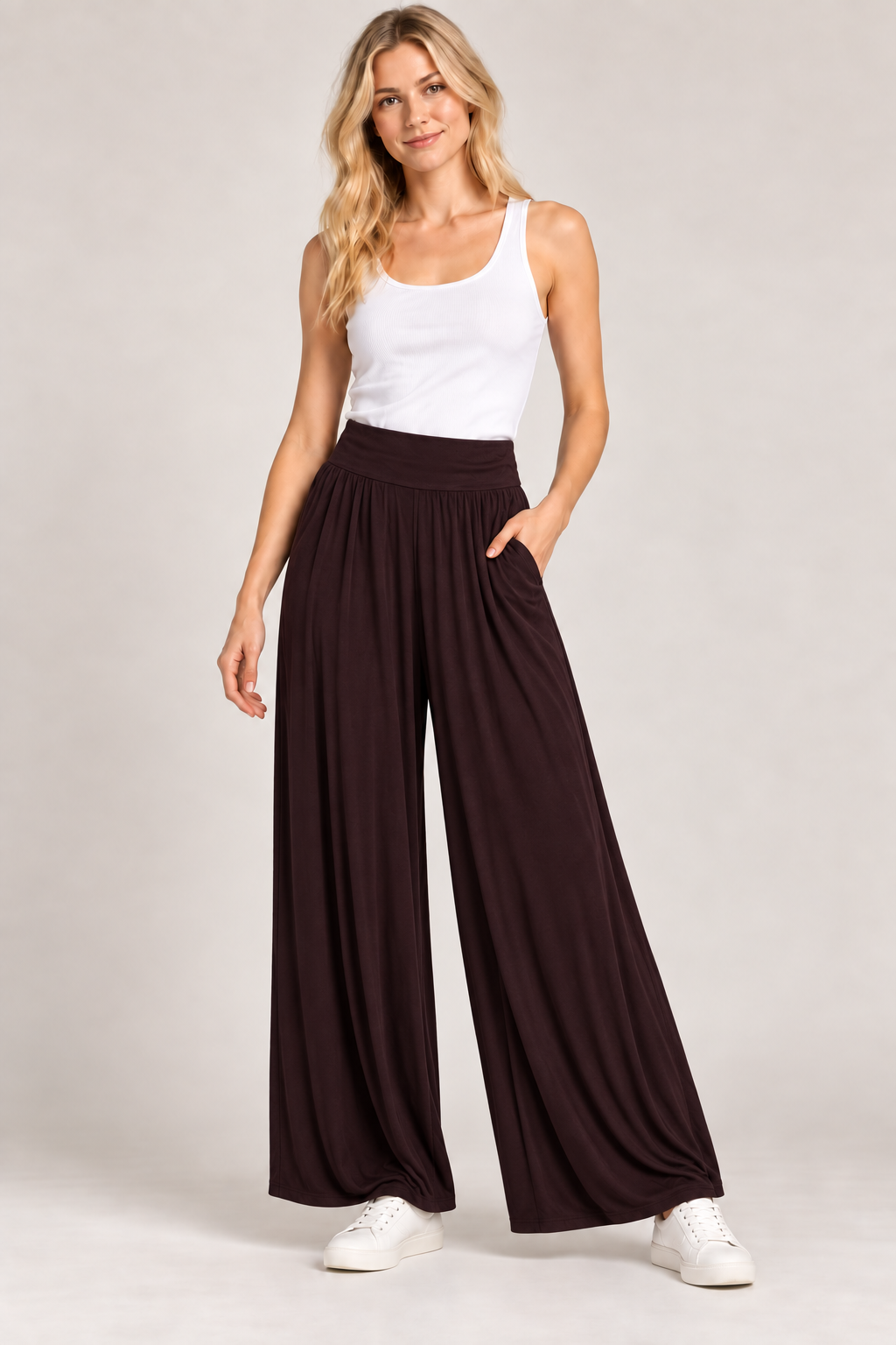 Worship Women's Loose Pant - Chocolate