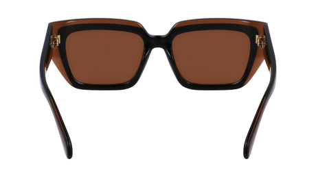 Salvatore Ferragamo SF2002S Womens Sunglasses - Transparent Brown/Brown
