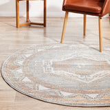 Mayfair Caitlen Grey Round Rug