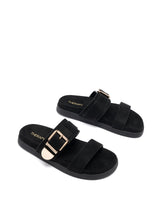 Therapy Remi Black Faux Suede
