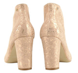 Bosccolo Womens Boots - Silver Plated Pale Pink
