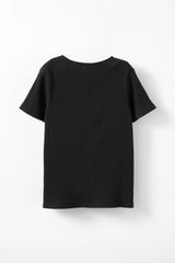 Cotton On Kids Girls Fitted Short Sleeve Essential Tee - Black