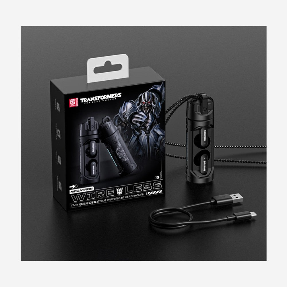 Transformers TWS Wireless Earbud Low Latency Earphones Bluetooth V5.4 TF-T11 - Black