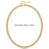 Bullion Gold Figaro Chain Link Gold Plated Necklace