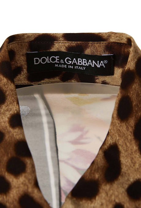 Dolce & Gabbana Women Patchwork Long Sleeve Shirt