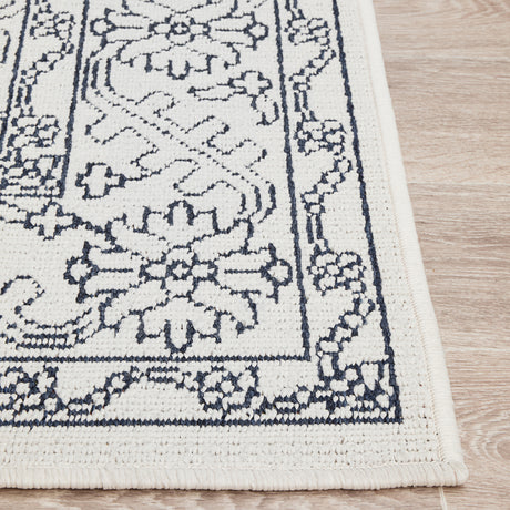 Seaside 5555 White Rug