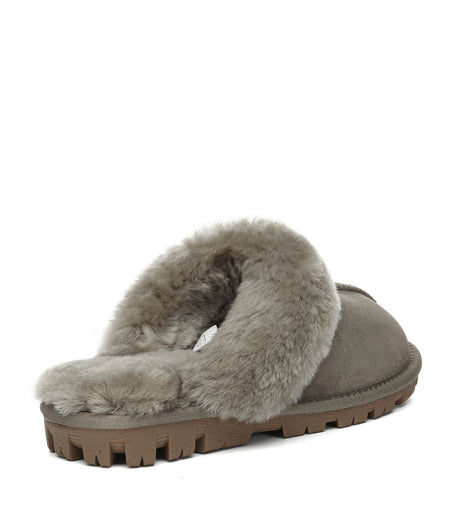 Australian Shepherd UGG Waffle Slipper - Caribou