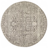 Evoke 256 Grey Round Rug