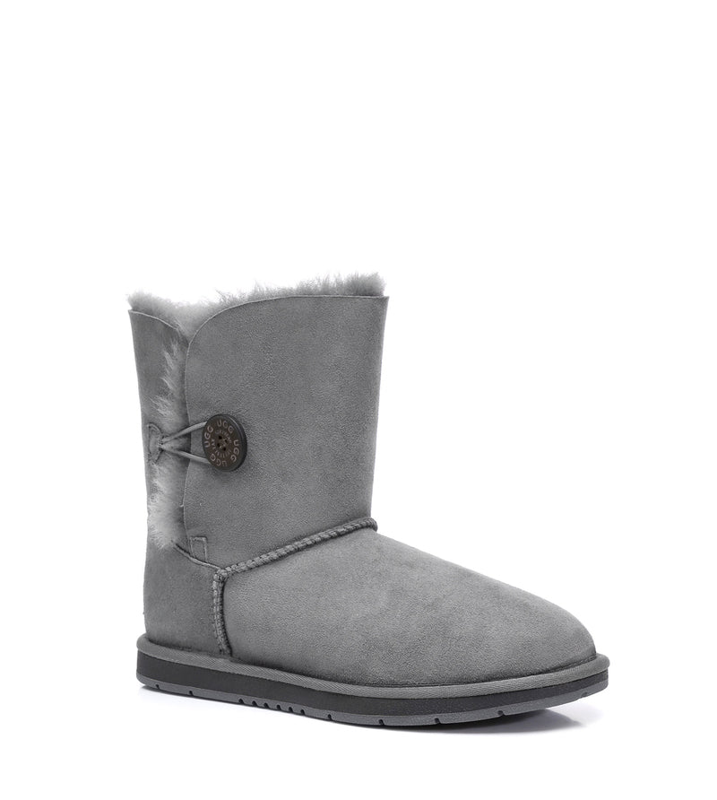 Australian Shepherd UGG Short button - Grey