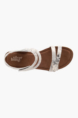 Silver Lining Kimberley Print Taupe Snake