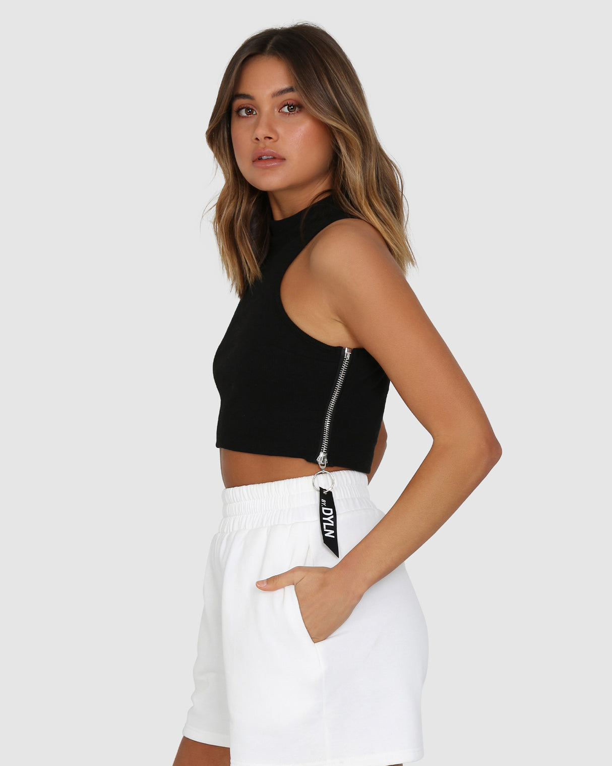 BY.DYLN Blake Top - Black