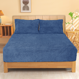 Ramesses Sherpa Fleece Combo Set -  Blue