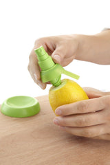 2X Stem Spray Mist Juicer Bpa Free Silicon Fruit Citrus Lemon Lime Kitchen Tool
