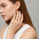 Bullion Gold Camille Minimal Stacker Ring in Gold