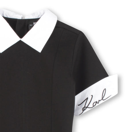 Karl Lagerfeld Girls Cafe Terrase D2 Fancy Dress - Black