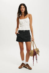 Cotton On Women's Annie Lace Cami - Sophia Ditsy Vintage White