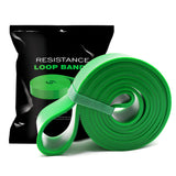 Heavy Duty Resistance Bands 4 Set with Handles Door Mount Exercise Pilates Yoga 2-56kg