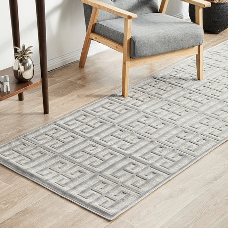 York Brenda Silver Ru Rug