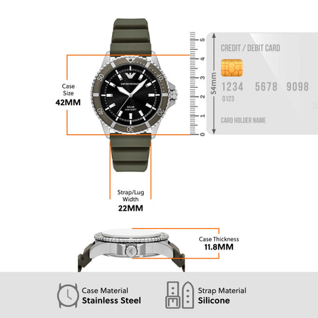 Emporio Armani Green Watch
