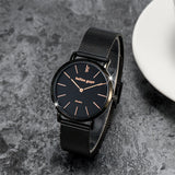 Bullion Gold Bullion Gold Timeless Dream Watch - Black and Rose Gold