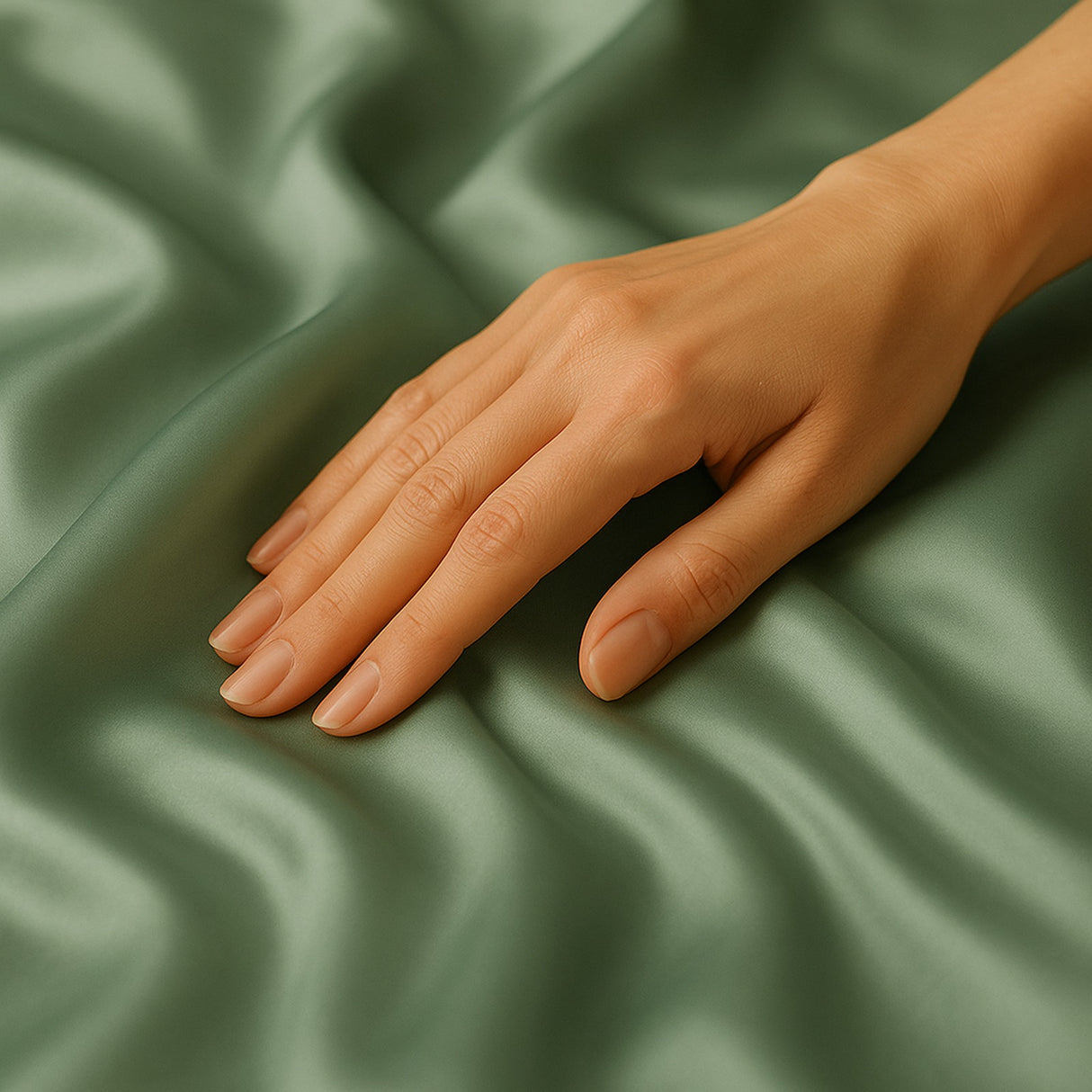 Pure Silk Pillowcase - Single Pack - Sage