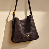 Nalandu Midnight Luxe Large Capacity Tote Bag - Chocolate