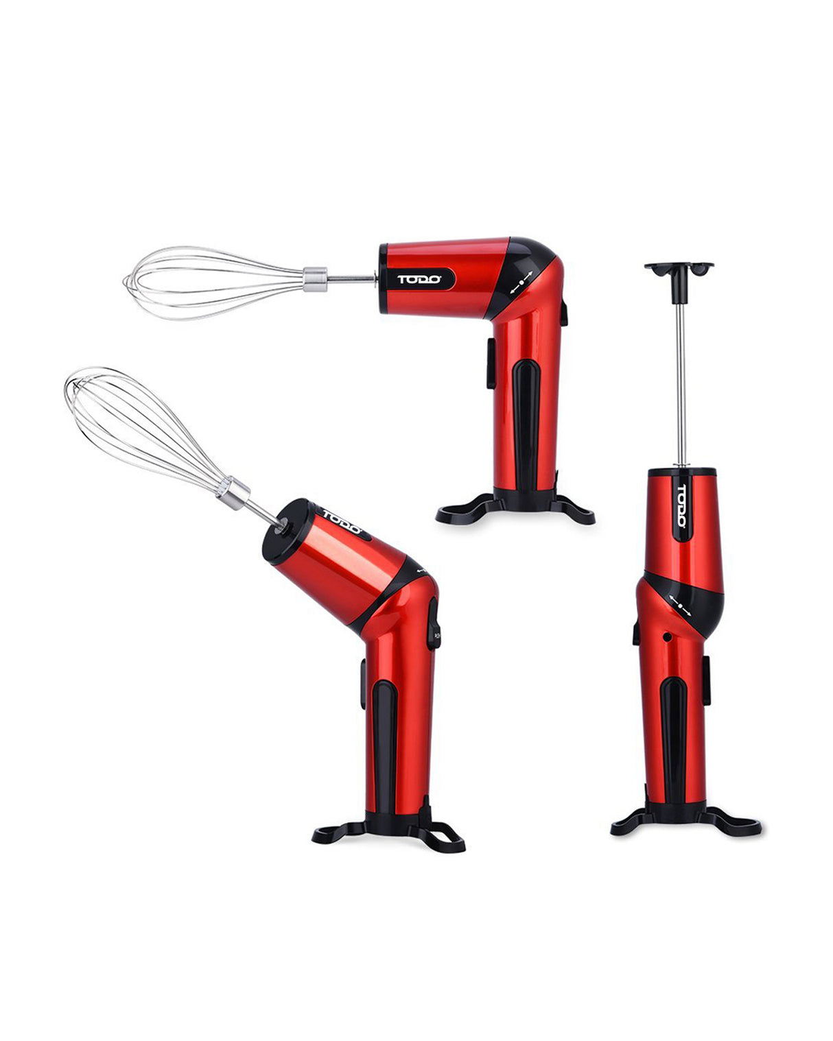 TODO Cordless Rechargeable Hand Mixer Whisk Handheld Electric Egg Beater Blender Hs-3805A
