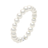 Ring Talisman Freshwater Pearl White Sterling Silver