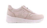 Bosccolo Womens Sneakers - Beige Camouflage
