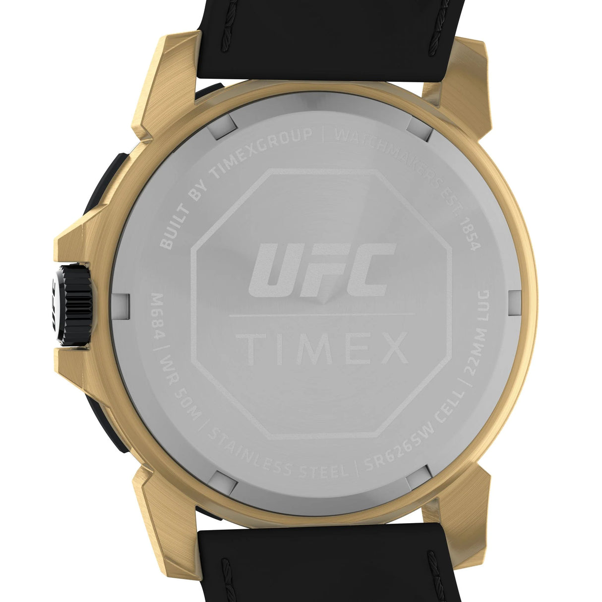 Timex UFC Champ Black Silicone